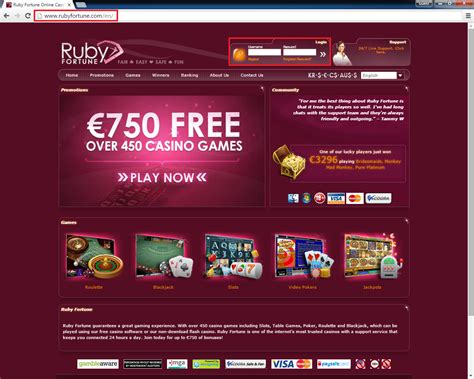 ruby fortune casino login|Ruby Fortune .